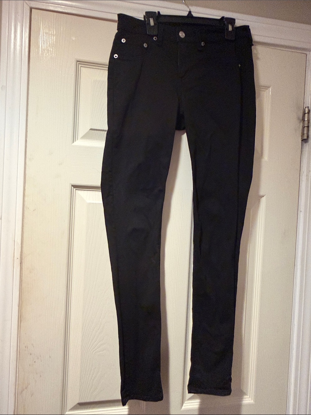rag & bone Women's Skinny Pants in Black